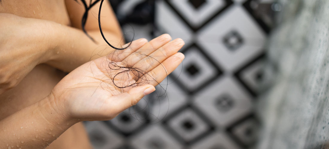 Caída de pelo en la ducha